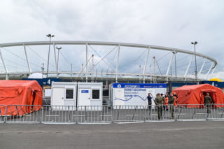 Stadion Śląski szczepił kibiców podczas drużynowych mistrzostw Europy w lekkiej atletyce [ZDJĘCIA]