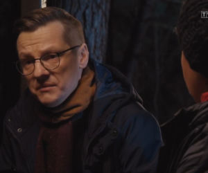 M jak miłość odc. 1638. Marysia (Małgorzata Pieńkowska), Piotrek (Marcin Mroczek)