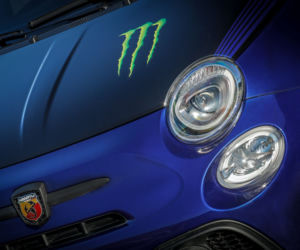 Abarth 595 Monster Energy Yamaha i Scorpioneoro