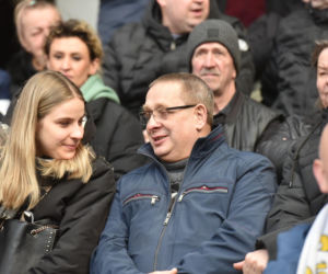 PRES Grupa Deweloperska Toruń - Stelmet Falubaz Zielona Góra, zdjęcia kibiców i zawodników ze sparingu na Motoarenie