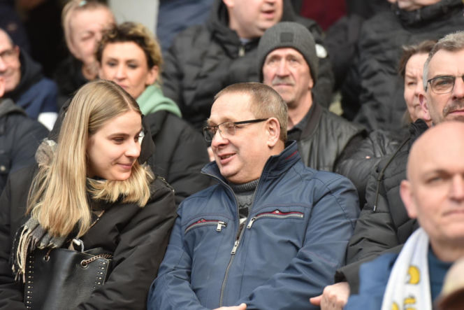 PRES Grupa Deweloperska Toruń - Stelmet Falubaz Zielona Góra, zdjęcia kibiców i zawodników ze sparingu na Motoarenie