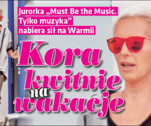 Kora kwitnie na wakacje