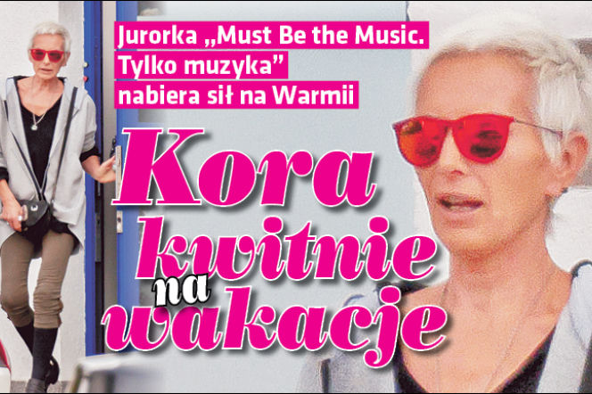 Kora kwitnie na wakacje