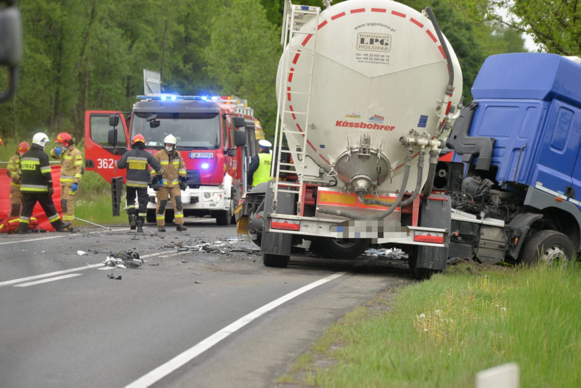 Śmiertelnego wypadek z udziałem cysterny