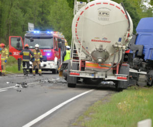 Śmiertelnego wypadek z udziałem cysterny