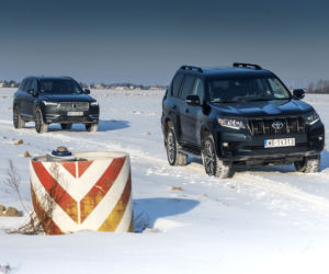 Volvo XC90 B5 AWD 8AT Inscription vs. Toyota Land Cruiser 2.8 D-4D AWD 6AT Executive