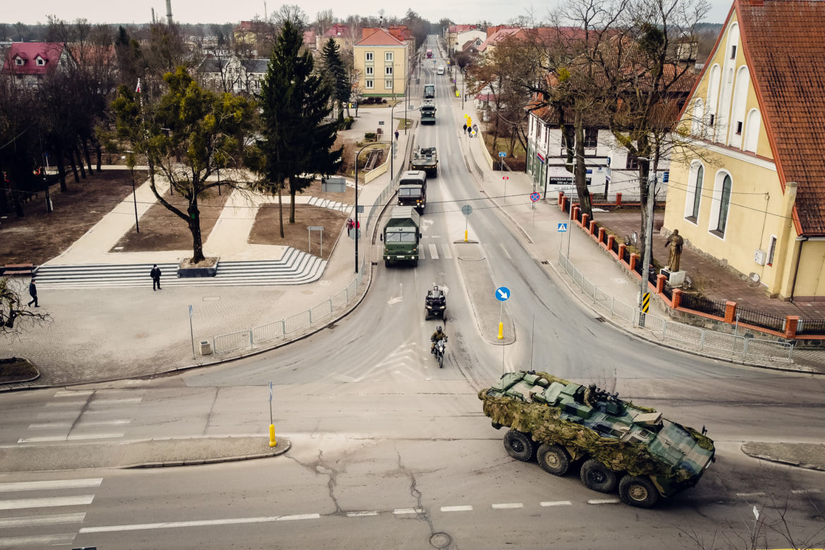 Wojskowe kolumny na drogach. Rozpoczęły się ćwiczenia “Bull Run”
