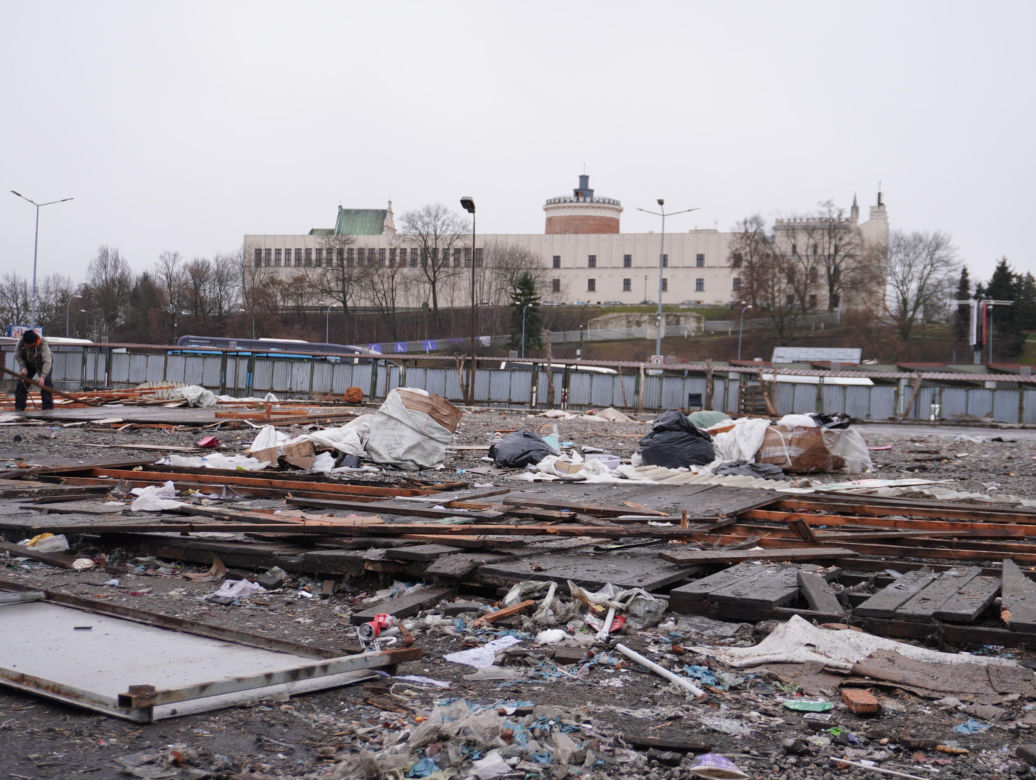 Targ przy ul. Ruskiej w Lublinie to już historia