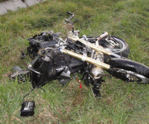 wypadek Paszyn motocykl