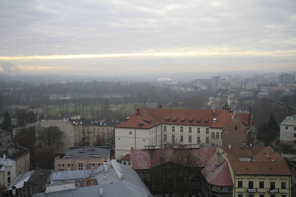 Panorama Lublina widziana z Wieży Trynitarskiej