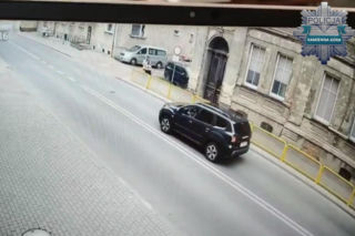Kolizja osobówki z hulajnogą elektryczną