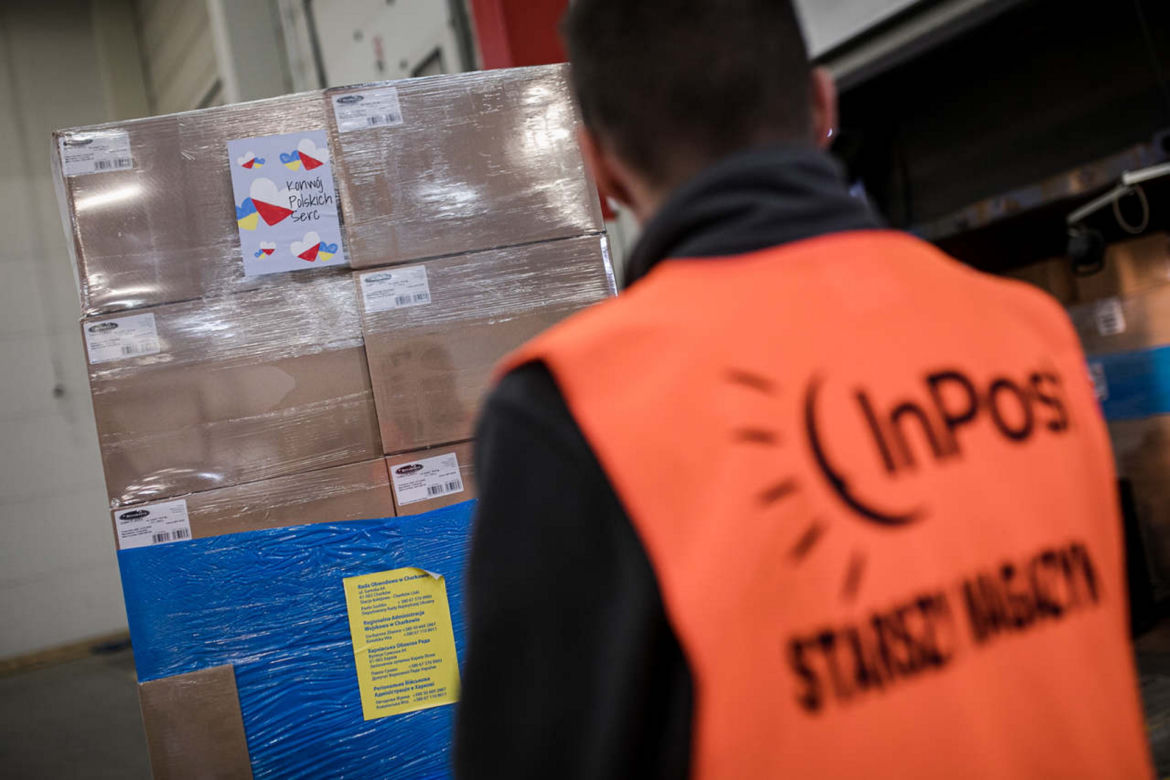  Największy prywatny konwój humanitarny z Polski dociera właśnie na Ukrainę 