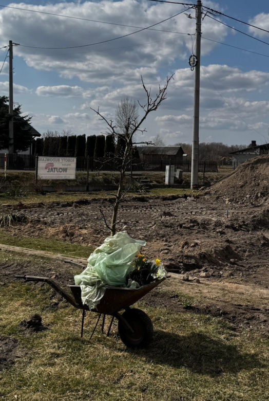 Odbudowa domu w Wyrykach Woli pod Włodawą