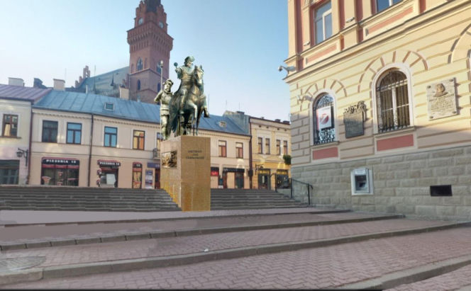 Pomnik Hetmana Jana Tarnowskiego - wizualizacje