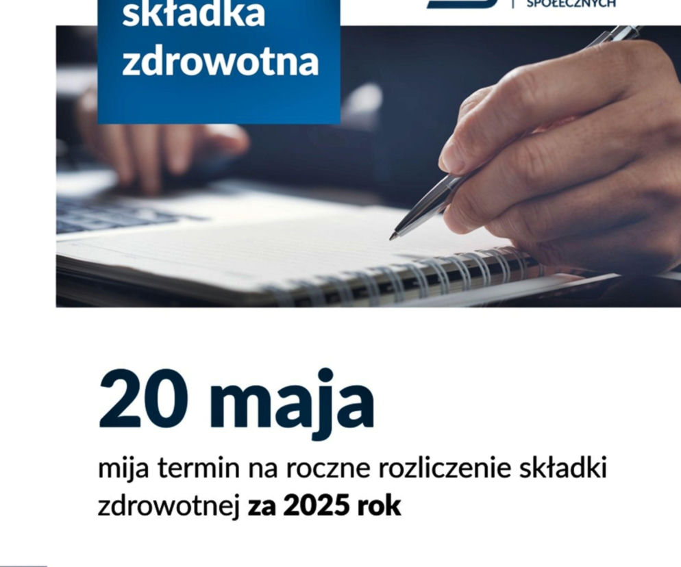 Lubelskie - przedsiębiorcy i roczne rozliczenie składki zdrowotnej [AUDIO]