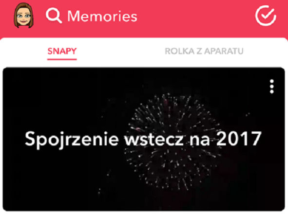 Snapchat: podsumowanie roku 2017. Jak odtworzyć film?