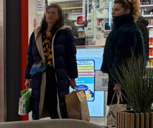 Agata Buzek na zakupach