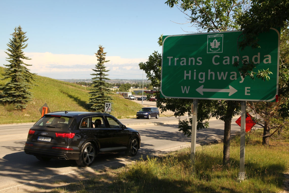 Audi Q7 - test na drogach Kanady