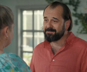 Barwy szczęścia, odcinek 3287. Aldona (Elżbieta Romanowska), Borys (Jakub Wieczorek)