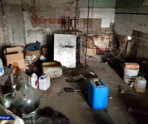 CBŚP zlikwidowało laboratoria metamfetaminy