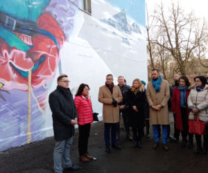 Mural z wizerunkiem Jerzego Kukuczki powstał w Katowicach. Himalaista upamiętniony w Bogucicach