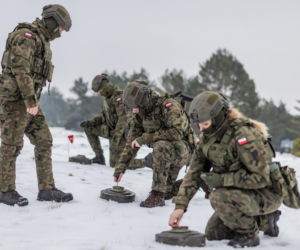 Szkolenie saperskie WOT w Toruniu