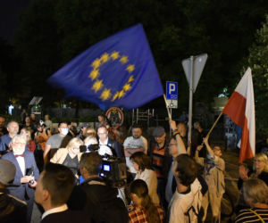 Lex TVN. Protesty pod Sejmem