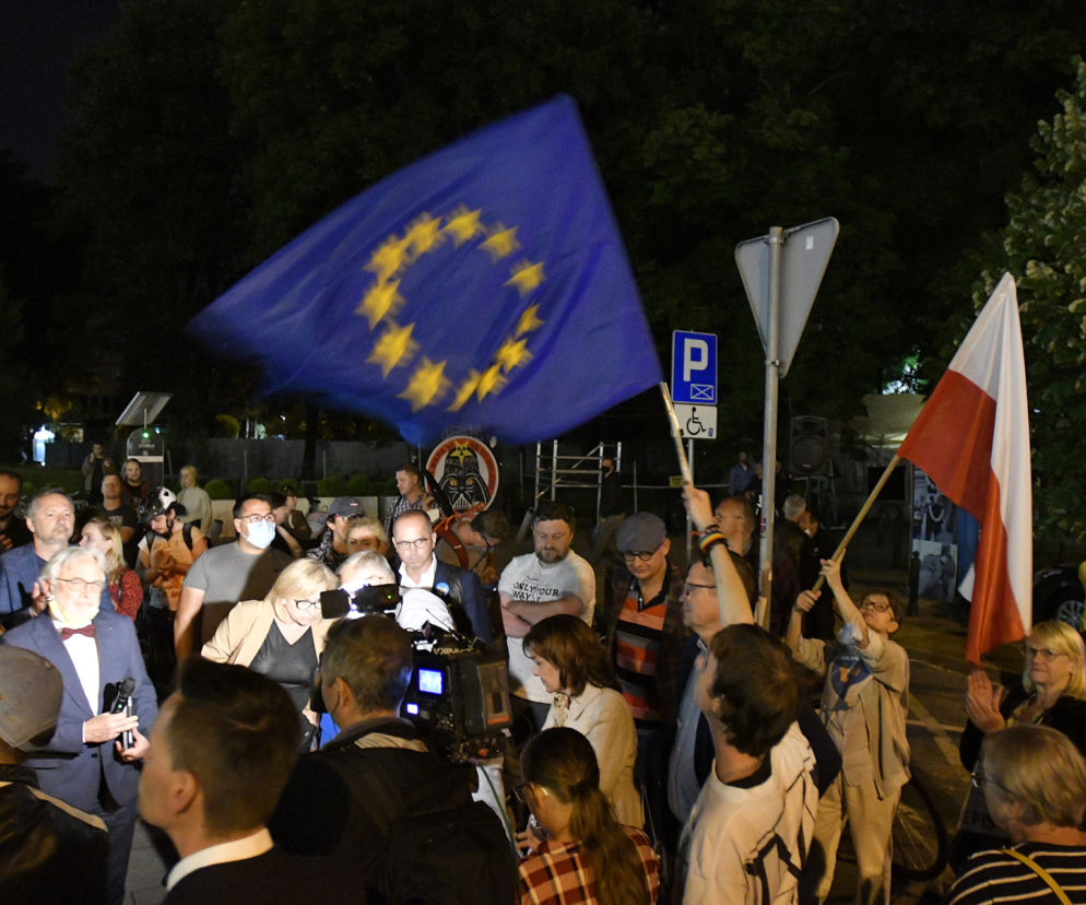 Lex TVN. Protesty pod Sejmem
