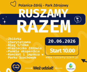 Polanica-Zdrój rusza dla zdrowia i solidarności. Wyjątkowe wydarzenie już 20 czerwca