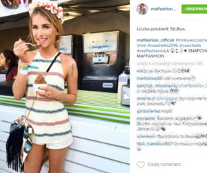 Dieta Maffashion podczas Coachella 2016