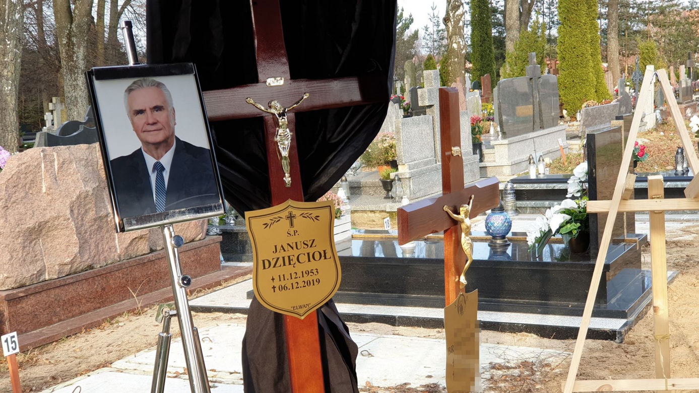 Pogrzeb Janusza Dzięcioła