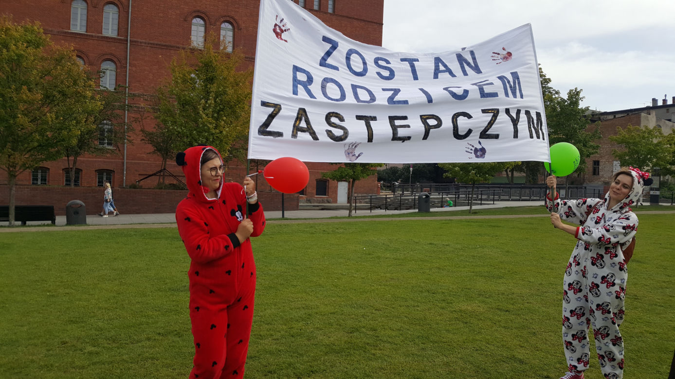 Zostań rodziną zastępczą. Happening w Bydgoszczy