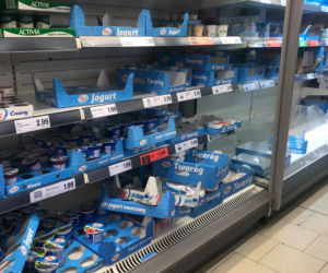Oblężenie w radomskich sklepach z powodu koronawirusa 