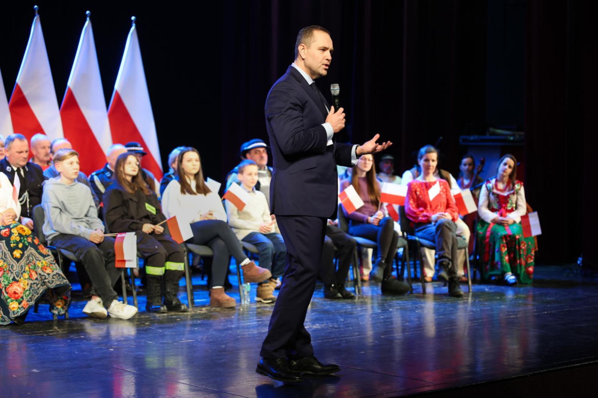 Karol Nawrocki spotkał się z mieszkańcami Małopolski. Kandydat PiS mówił o wyborach i kobietach