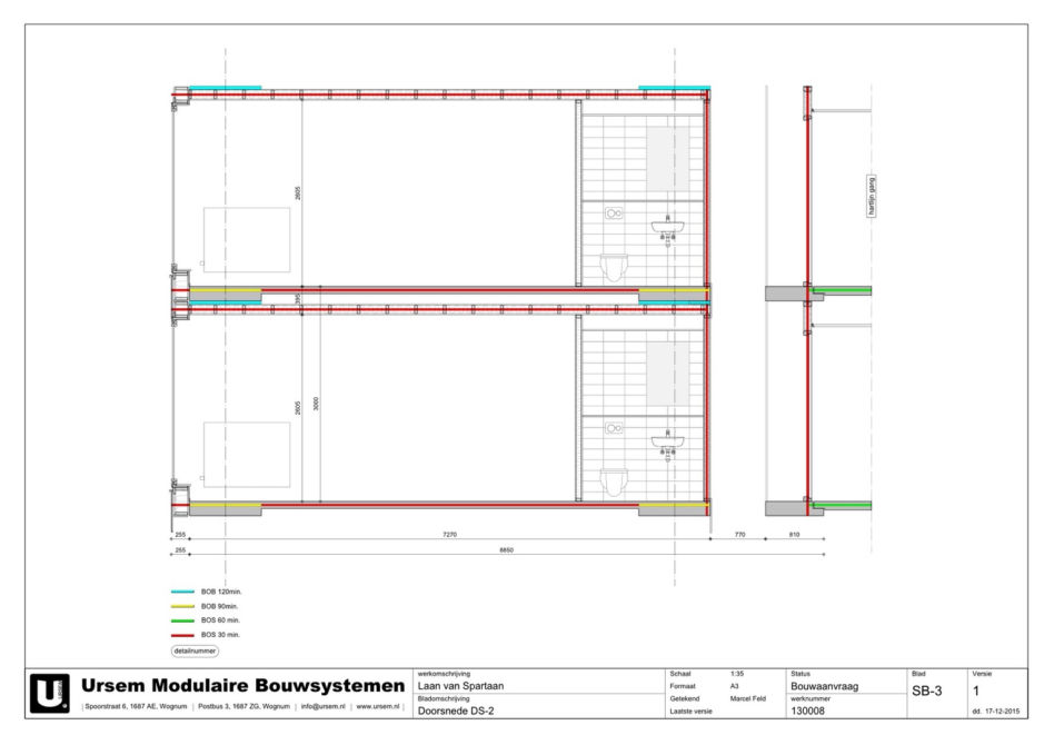 De Spartaan – prefabrykowany akademik w Amsterdamie