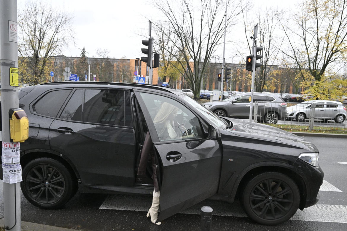 Marcin Rogacewicz przyjechał po Agnieszkę