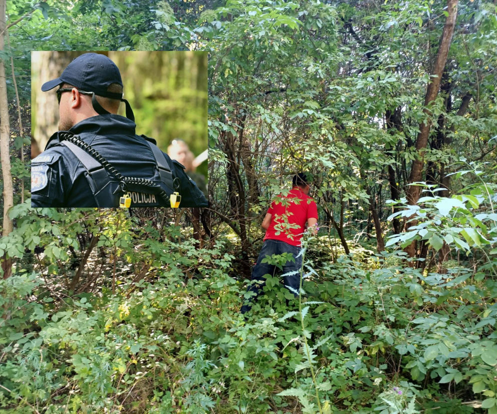 W nocy na drzewie koło Wasilkowa siedziało trzech mężczyzn