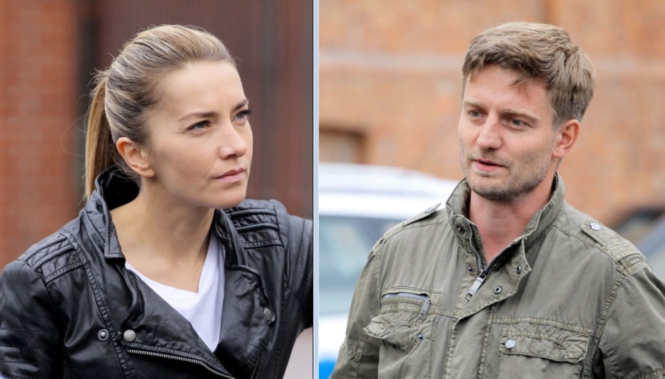 Na krawędzi 2 sezon odc. 7. Lena (Kamilla Baar), Marek Stroba (Marcin Rogacewicz)