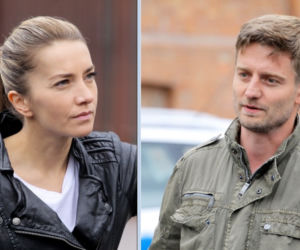 Na krawędzi 2 sezon odc. 7. Lena (Kamilla Baar), Marek Stroba (Marcin Rogacewicz)