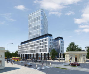 Plac Unii. Biurowiec klasy A i galeria handlowa