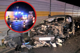 Totalna masakra na A1! Niemiec miał prawie 2 promile. Wjechał wprost pod ciężarówkę