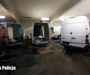 Mercedesy Sprintery pochodzące z kradzieży