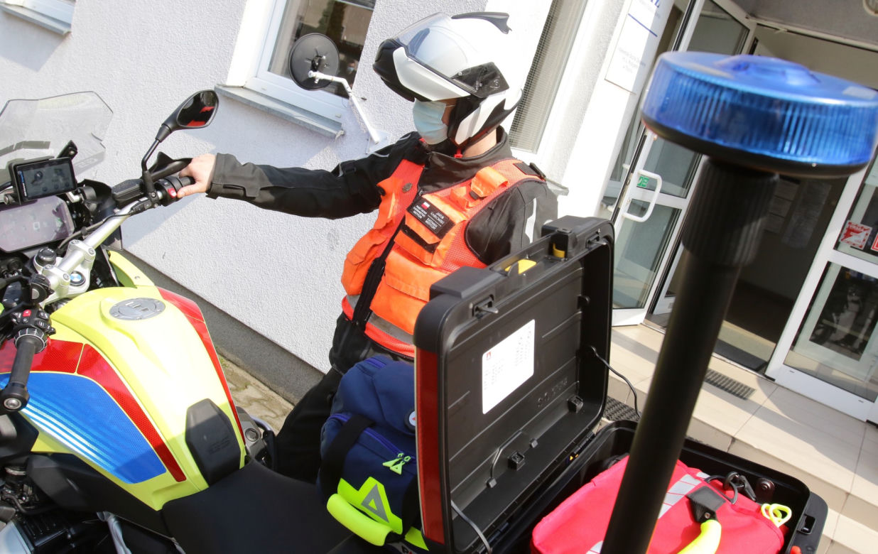 Motoambulans przekazany! Ma ratować życie mieszkańcom Torunia