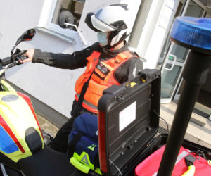Motoambulans przekazany! Ma ratować życie mieszkańcom Torunia