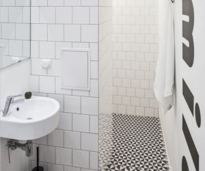 Wnętrze kawalerki w stylu retro