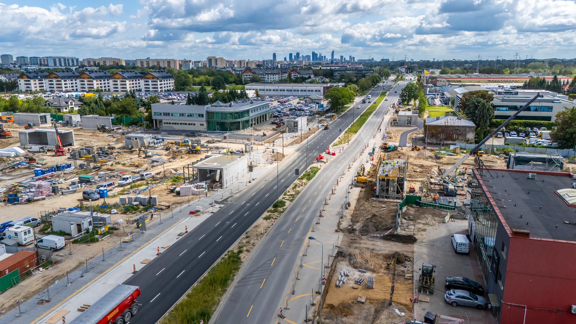 Budowa 3 końcowych stacji 2. linii metra na Bemowie