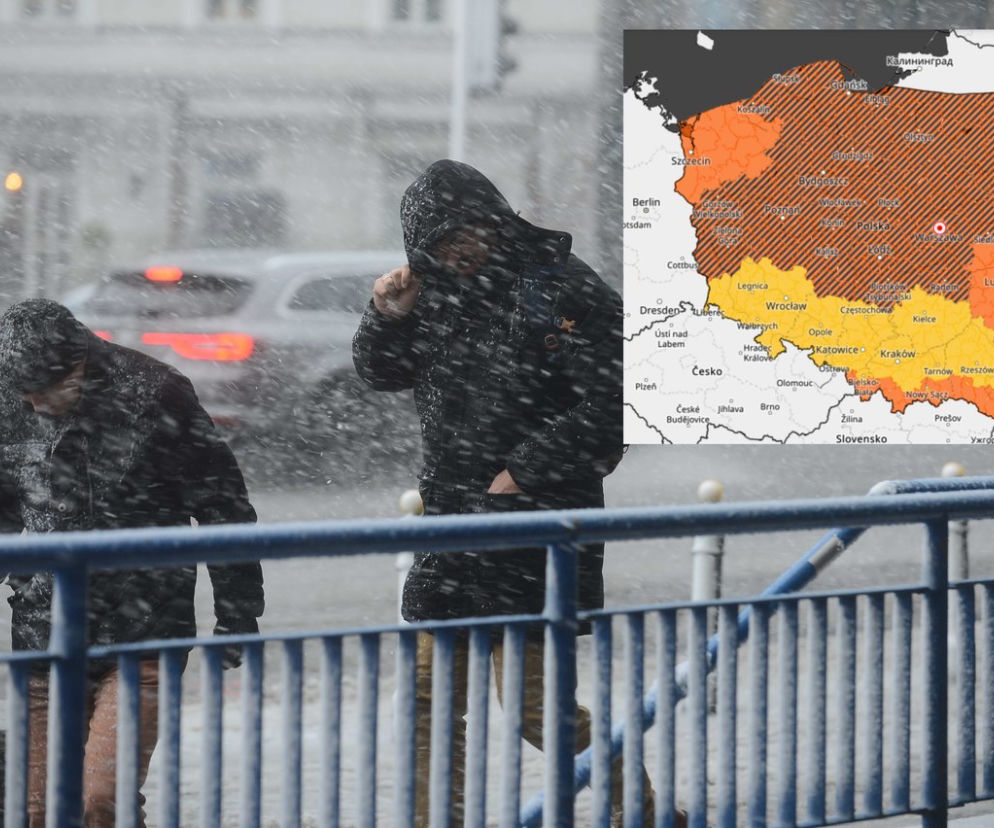 Potężne wichury i BURZE ŚNIEŻNE! Przerażające prognozy dla Polski. IMGW bije na alarm!