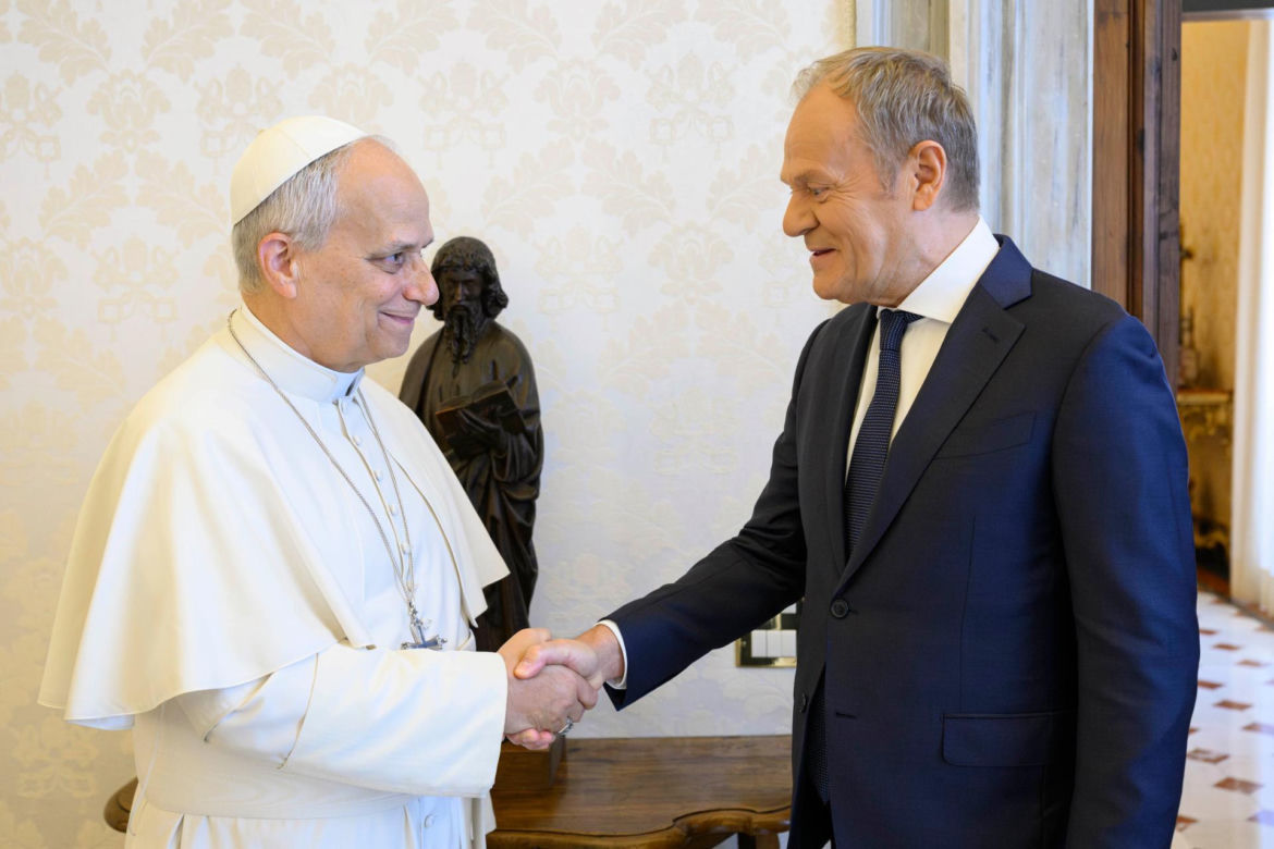 Donald Tusk u papieża Leona XIV