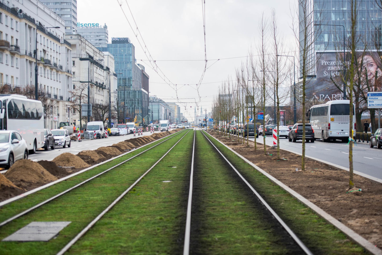 Zielona Marszałkowska w Warszawie