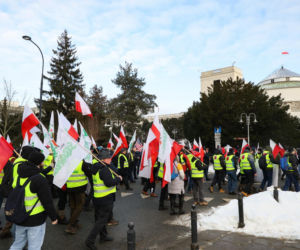 Protest rolników w Warszawie (9.01.2026)